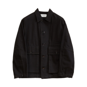 Lemaire Boxy Jacket Black Denim