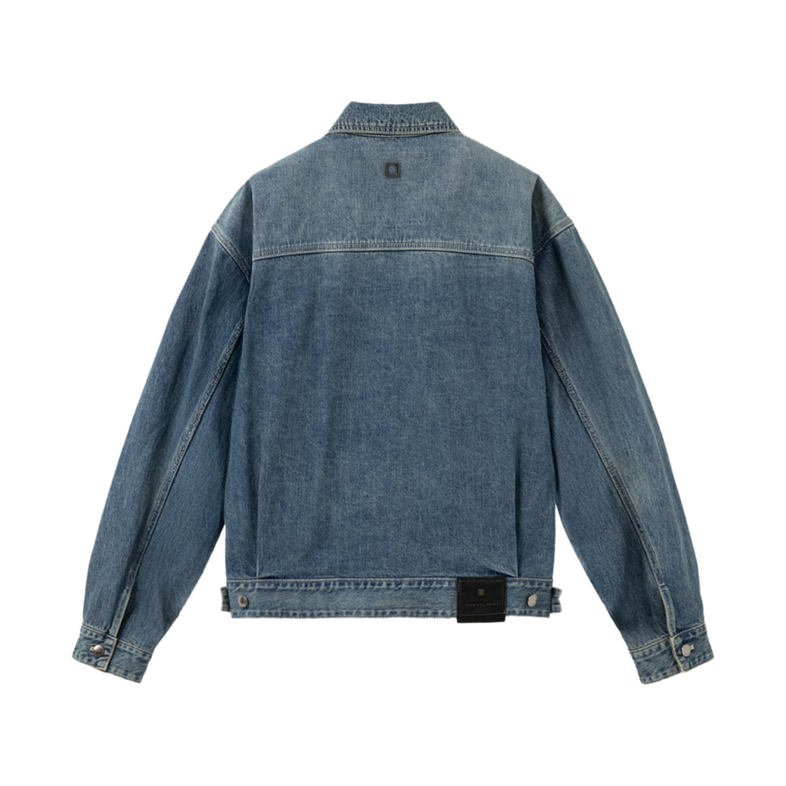 우영미 레귤러 데님 자켓 블루 - 24FW(Wooyoungmi Regular Denim Jacket Blue - 24FW) - 2
