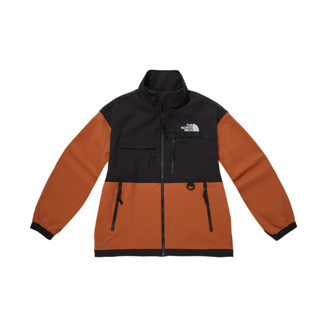 NJ3BP54C The North Face Denali Wind Jacket Dark Orange