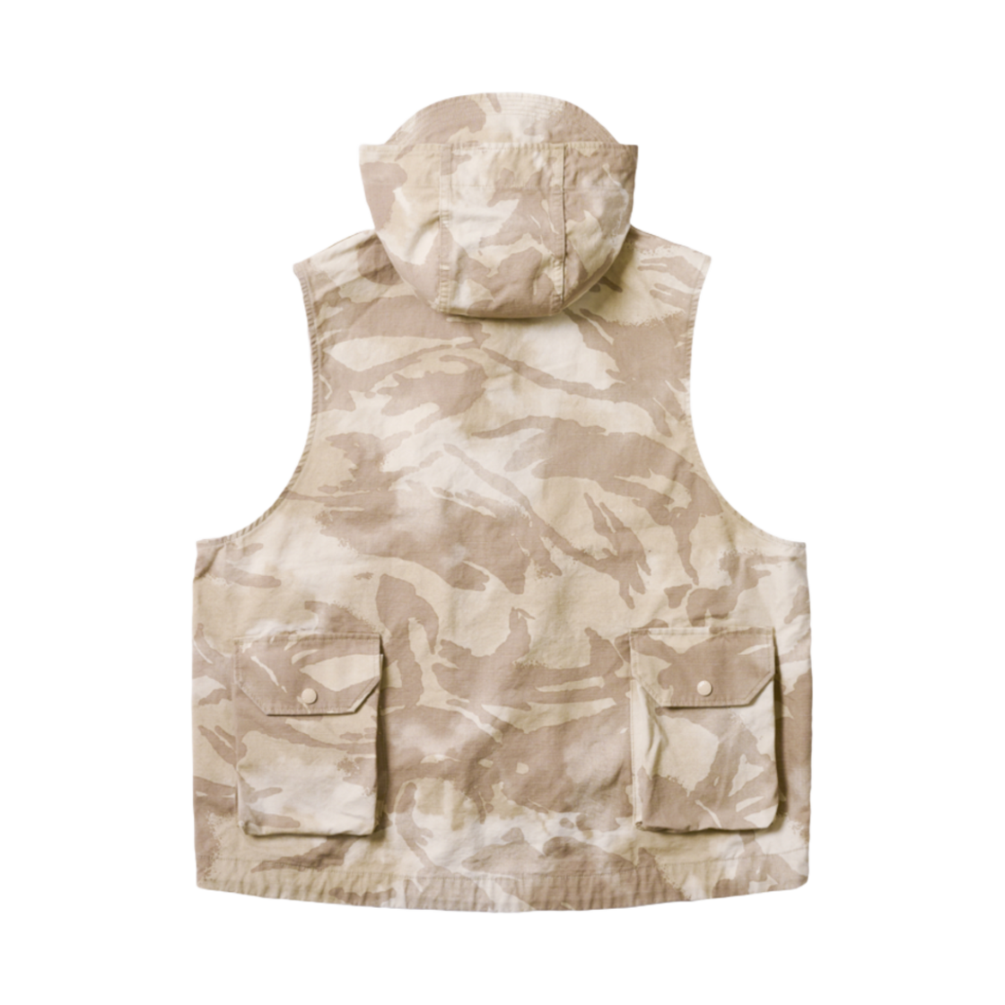 팔라스 x 엔지니어드 가먼츠 후드 베스트 립스탑 프린트 - 25SS(Palace x Engineered Garments Hooded Vest Ripstop Print - 25SS) - 2