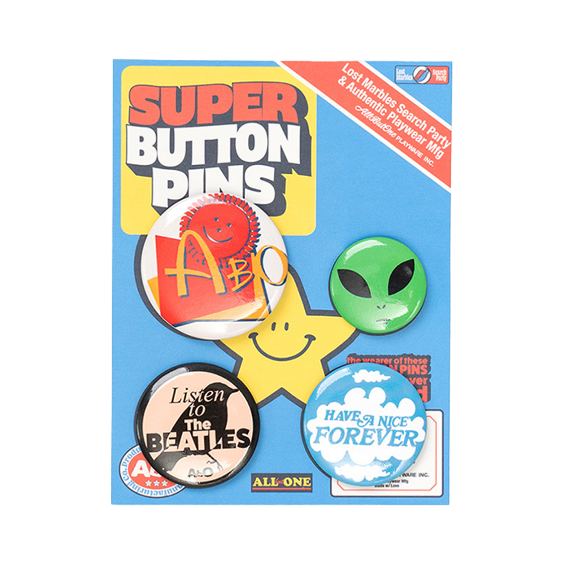 AB25SSUKR002XX ABO Button Pin Sky Pack 2