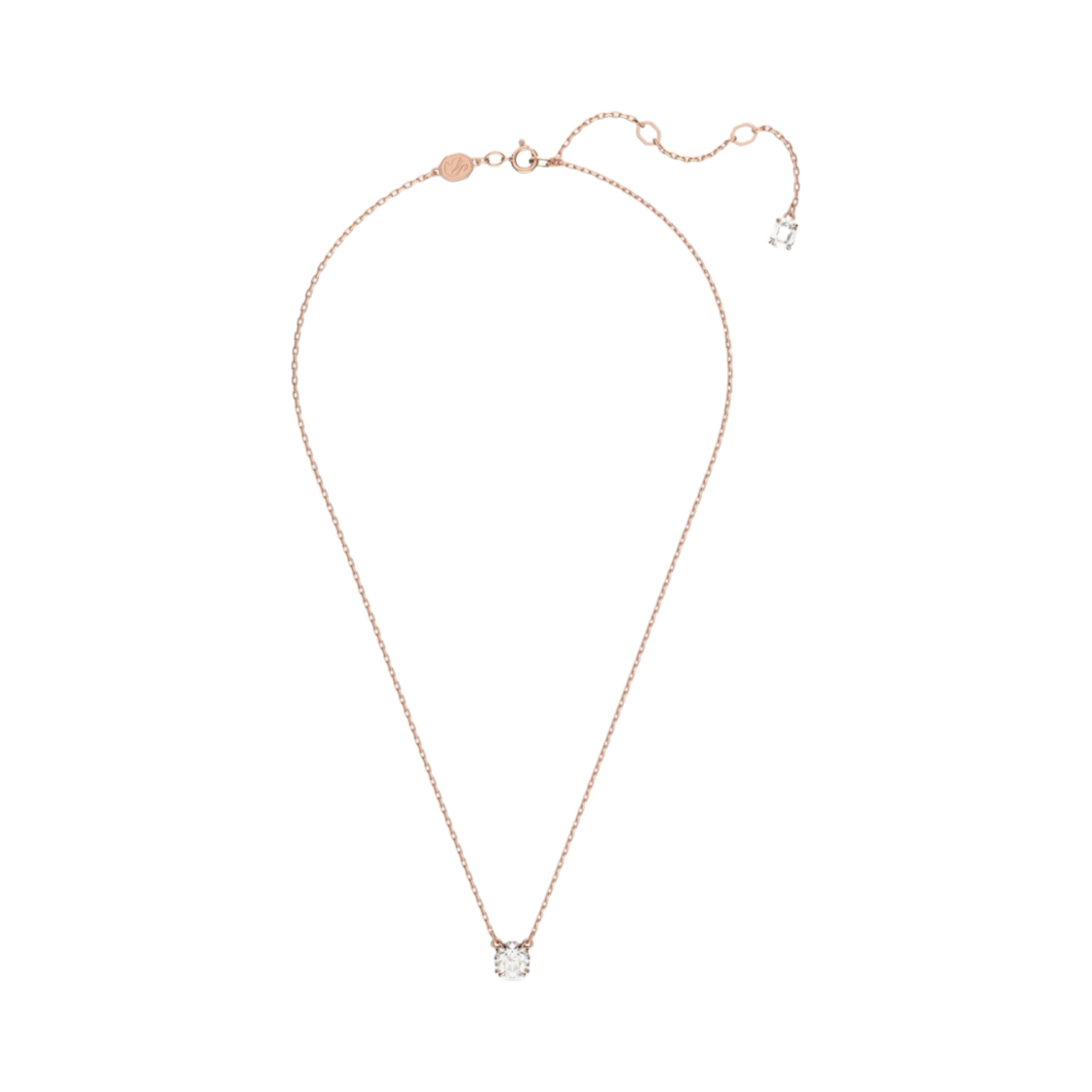 (W) 스와로브스키 콘스텔라 팬던트 화이트 로즈 골드 플래팅((W) Swarovski Constella Pendant White Rose Gold Plated)