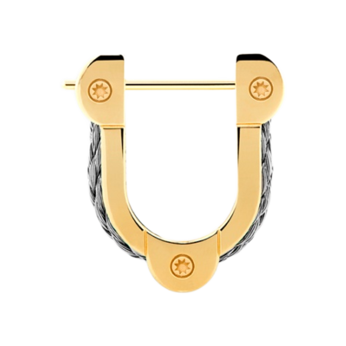 프레드 포스 10 윈치 이어링 옐로우 골드 스틸(Fred Force 10 Winch Earring Yellow Gold Steel)