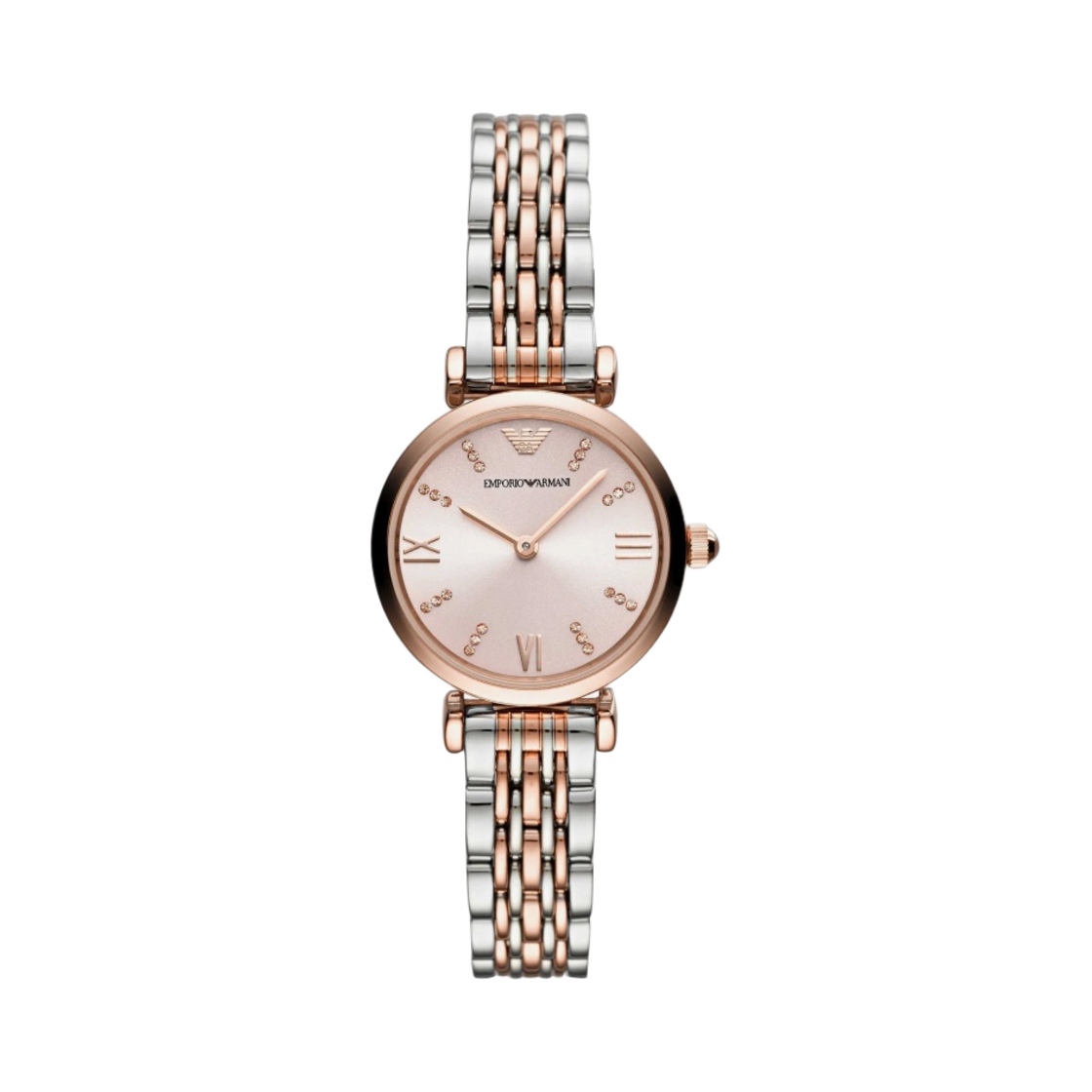 AR11223 (W) Emporio Armani Quartz Two-Hand 28mm Pink Two-Tone Stainless Steel Rose Gold