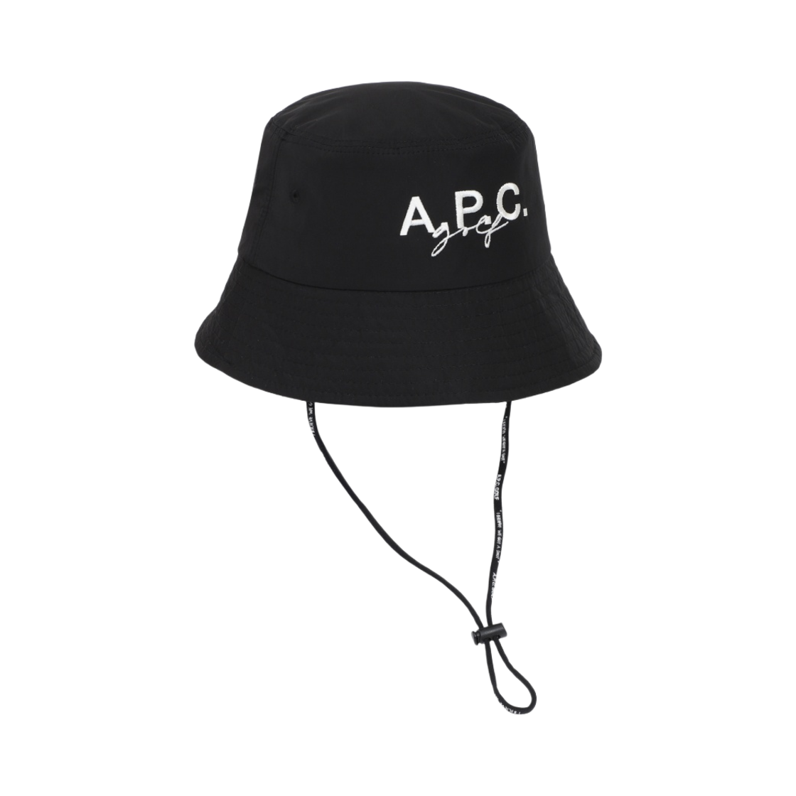 아페쎄 골프 진스 버킷햇 블랙(A.P.C. Golf Jean's Bucket Hat Black)