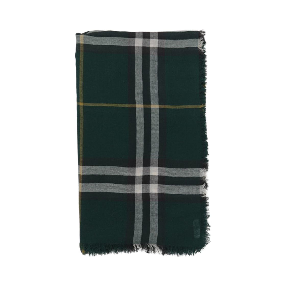 버버리 체크 울 스카프 그린(Burberry Check Wool Scarf Green)