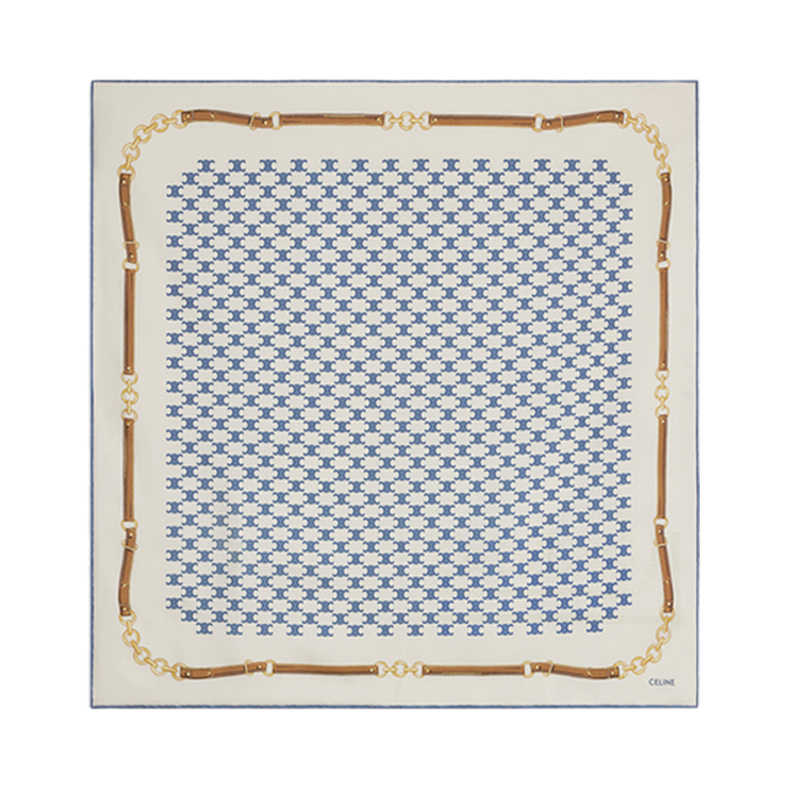 셀린느 헤리티지 반다나 실크 트윌 데님