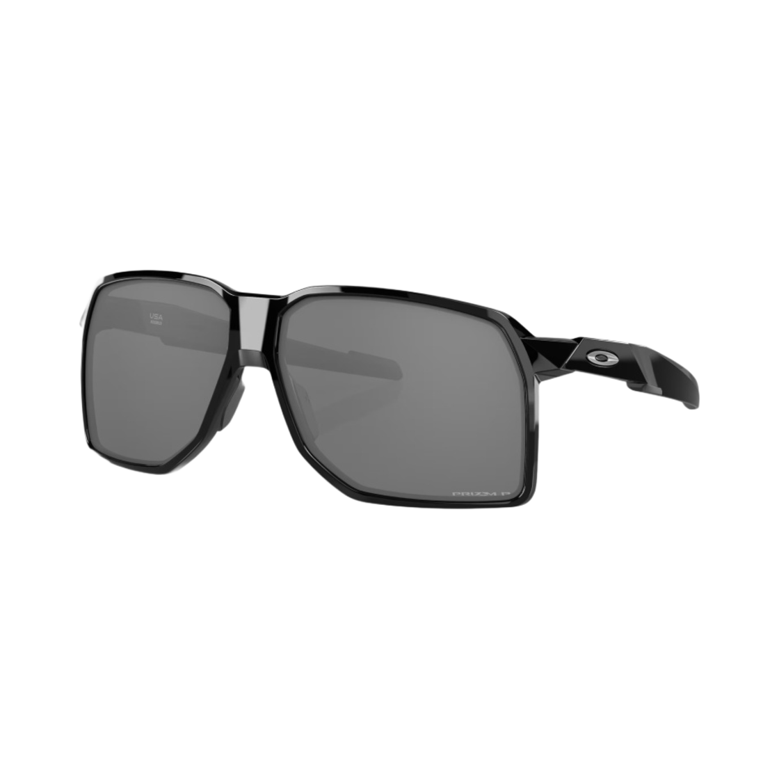 오클리 포탈 폴리쉬드 블랙 프레임 프리즘 블랙 폴러라이즈드 렌즈 하이 브릿지 핏(Oakley Portal Polished Black Frame Prizm Black Polarized Lenses High Bridge Fit) - 1