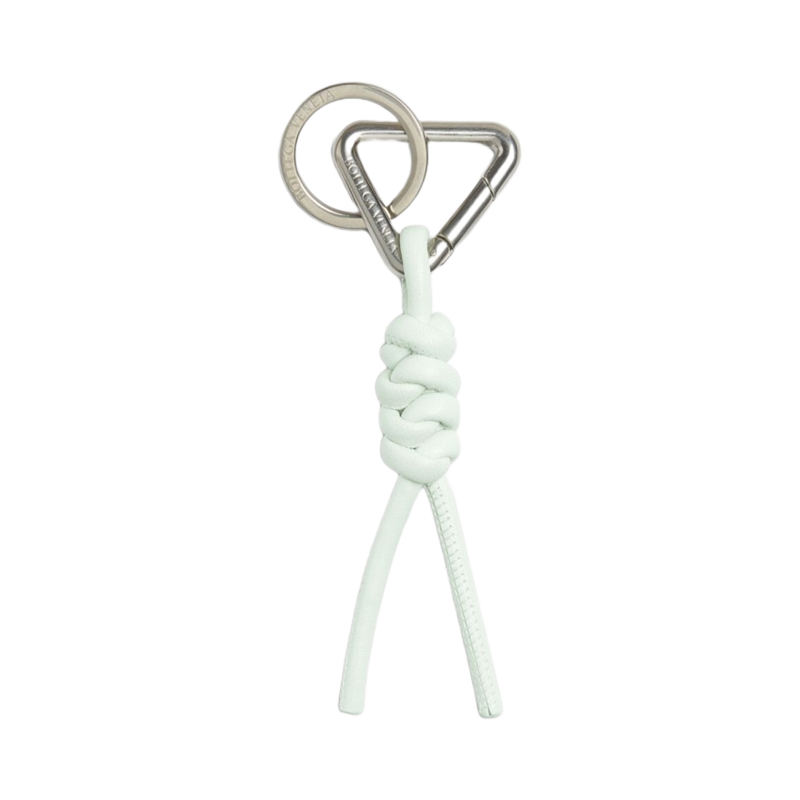 보테가 베네타 트라이앵글 키링 글레이셔