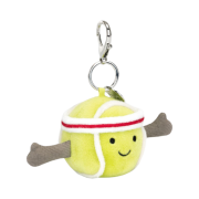 Jellycat Amuseables Sports Tennis Bag Charm Yellow