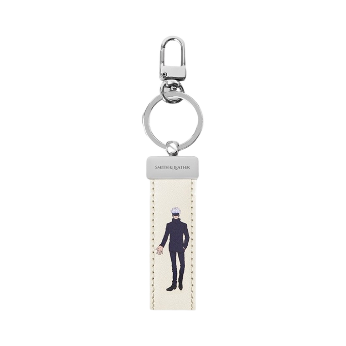 스미스 앤 레더 x 주술회전 레더 스틴 키링 고죠 사토루(Smith & Leather x Jujutsu Kaisen Leather Stin Keyring Gojo Satoru)