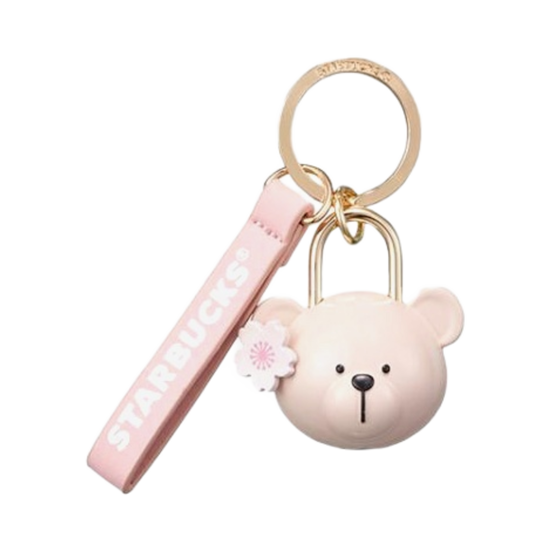 스타벅스 23 체리블라썸 베어리 자물쇠 키체인(Starbucks 23 Cherry Blossom Bearista Lock Keychain) - 2