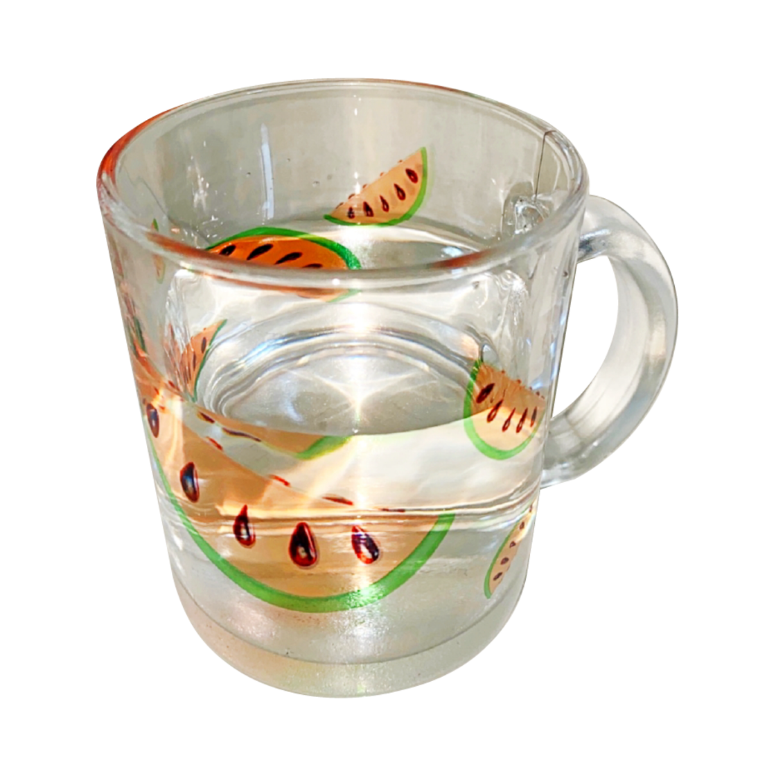 유라이크왓 토이 워터멜론 글라스 머그 유광