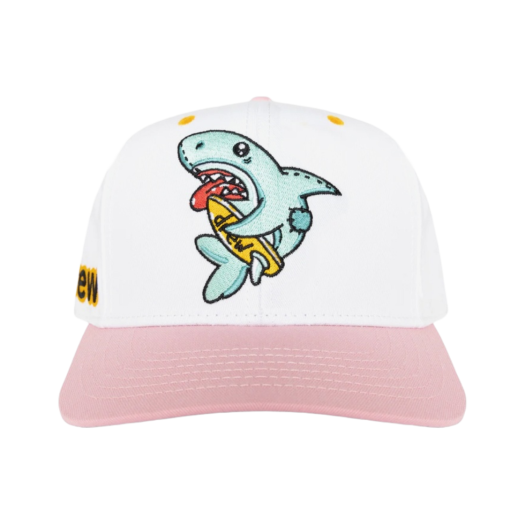 Drew House Phantasm Snapback Hat White Strawberry