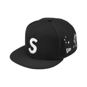 Supreme Characters S Logo New Era Black - 22SS