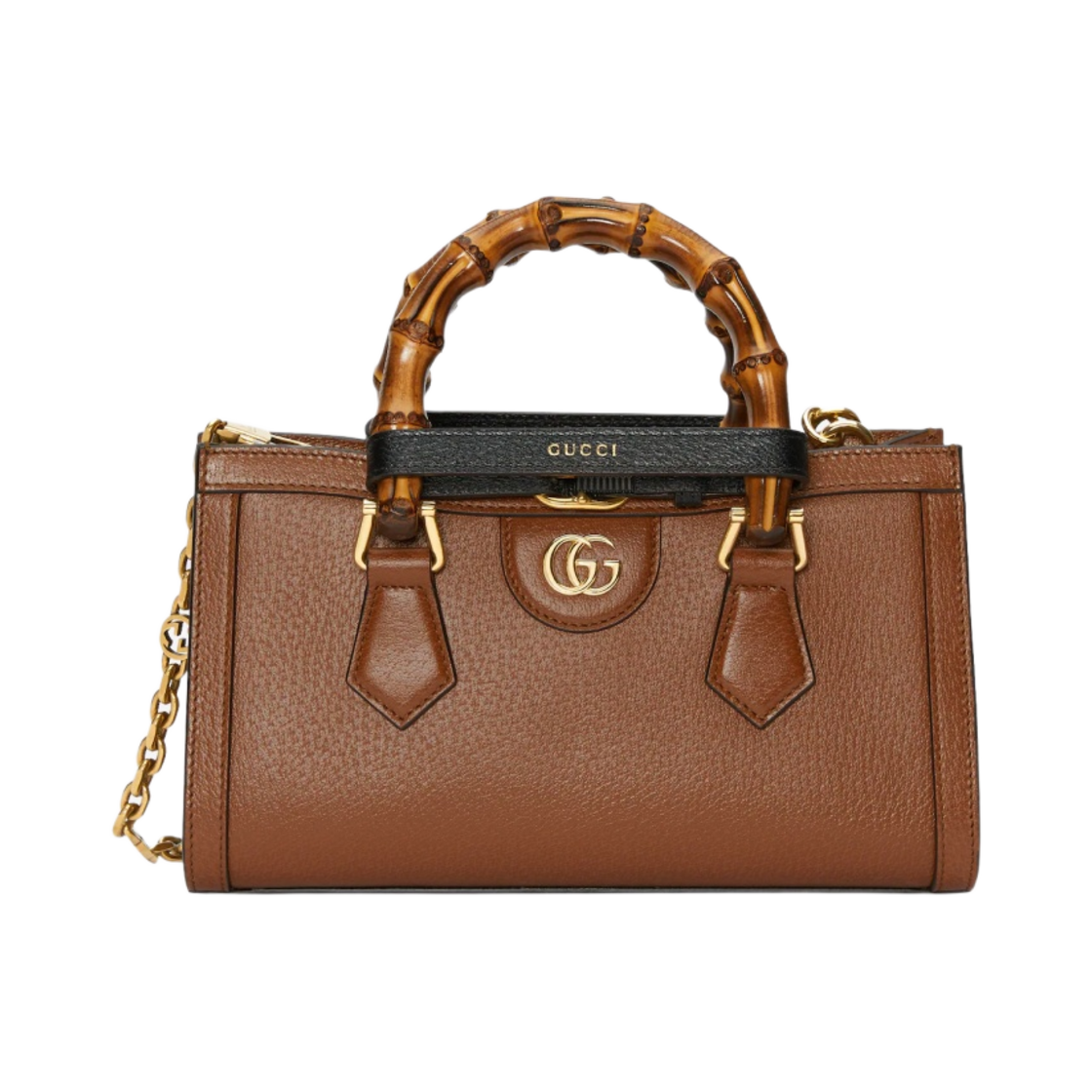 구찌 다이애나 스몰 숄더백 브라운 레더(Gucci Diana Small Shoulder Bag Brown Leather) - 1