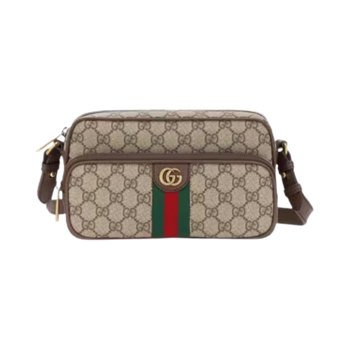 구찌 오피디아 GG 스몰 메신저백 베이지 에보니(Gucci Ophidia GG Small Messenger Bag Beige Ebony) - 1