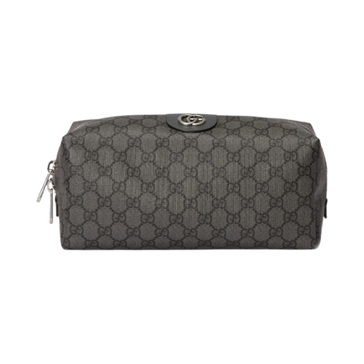 Gucci Ophidia GG Toiletry Case Grey Black Supreme