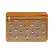 Gucci x Disney Mickey Mouse Mini GG Supreme Pouch Beige