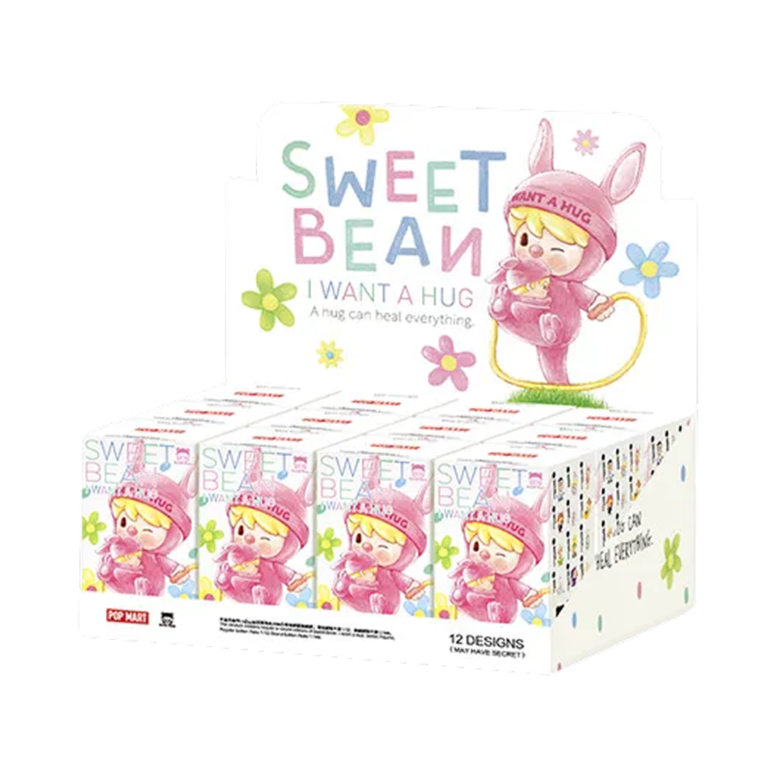 팝마트 스위트빈 안아줘 시리즈 미개봉 랜덤박스 (12개입)(Pop Mart Sweet Bean I Want a Hug Series Sealed Case (12 Blind Boxes)) - 1