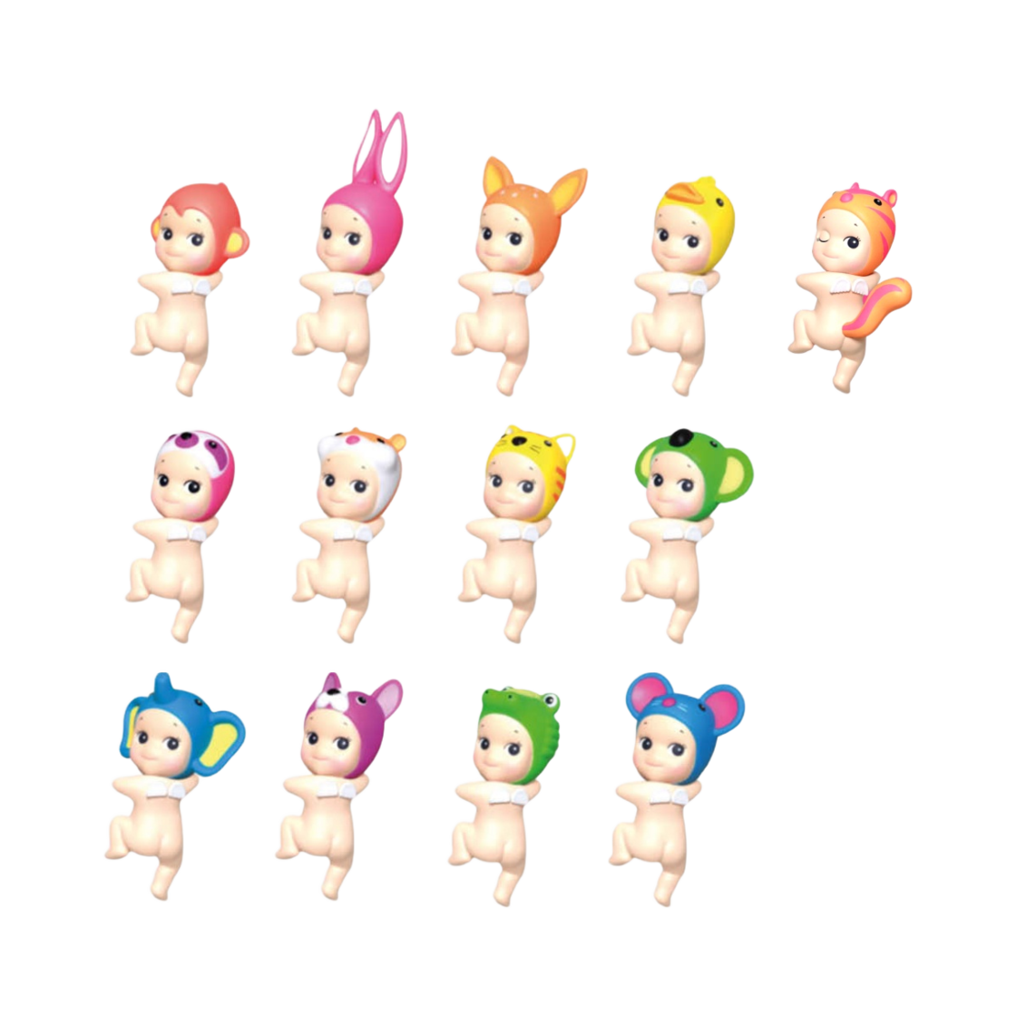 소니엔젤 루킹 백 시리즈 히퍼 랜덤박스 (12개입)(Sonny Angel Looking Back Series Hippers Sealed Case (12 Blind Boxes))