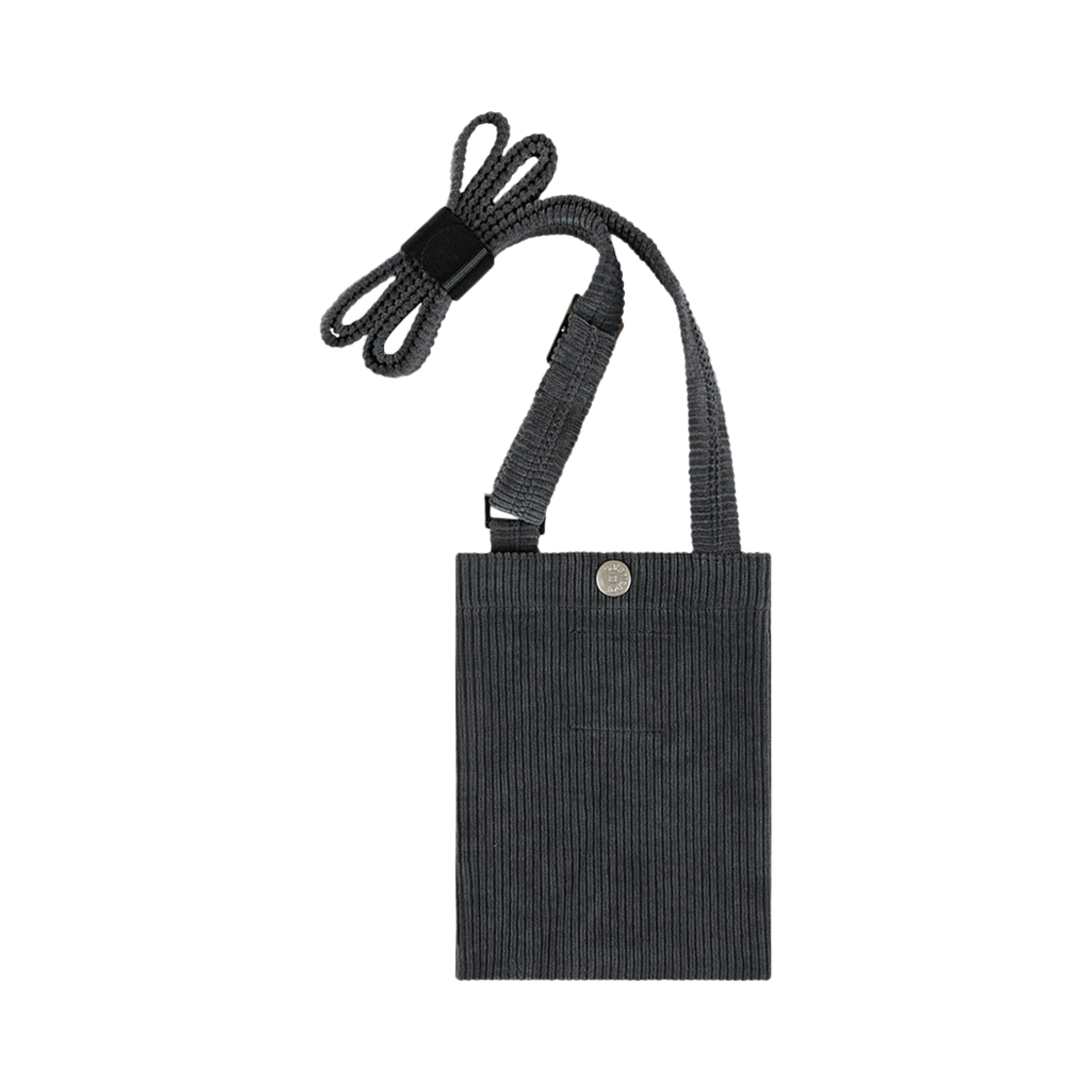 saf00423 Safarispot  S.T.C CORDUROY CROSS MINI BAG BLACK