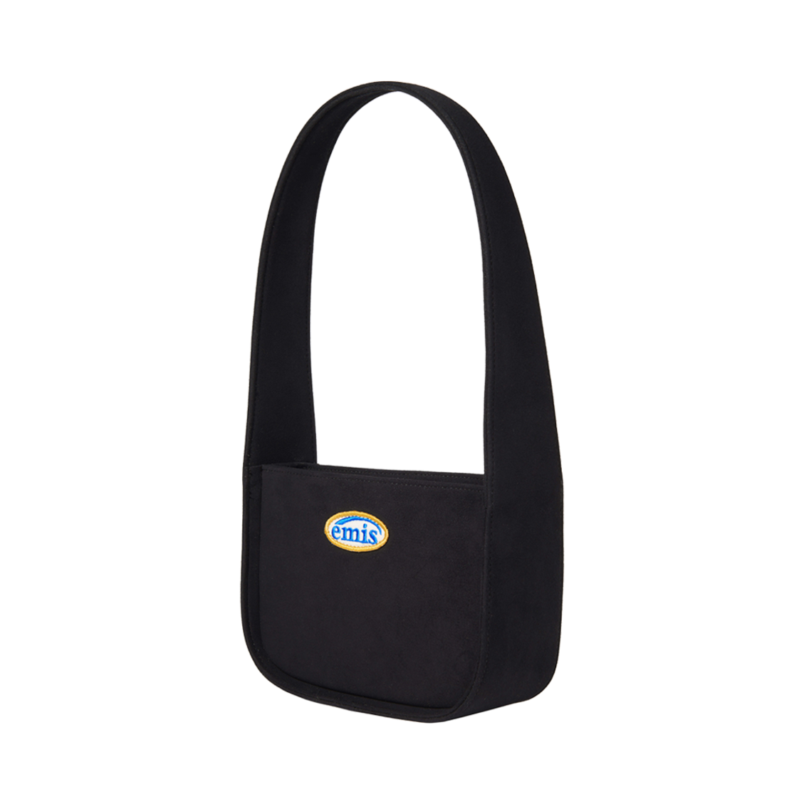 이미스 미니 와펜 스웨이드 숄더백 블랙(Emis Mini Wappen Suede Shoulder Bag Black) - 2