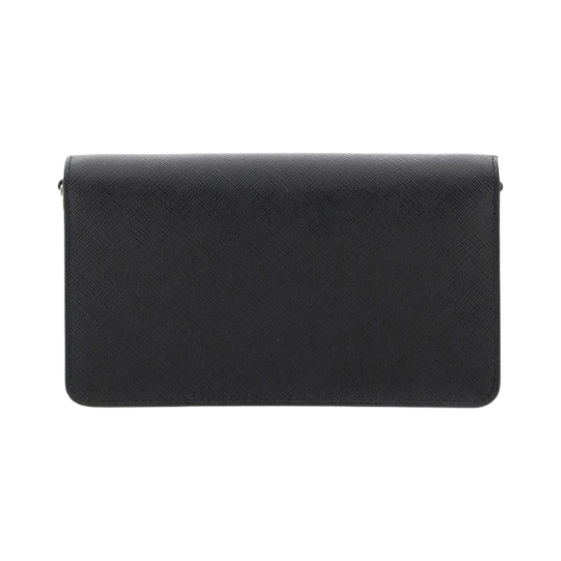 프라다 사피아노 레더 체인 미니 숄더백 블랙(Prada Saffiano Leather Chain Mini Shoulder Bag Black) - 2