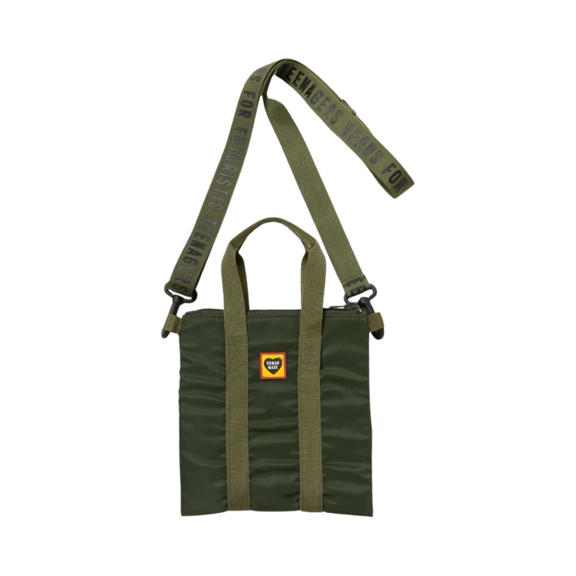 휴먼 메이드 미니 헬멧백 올리브 드랩(Human Made Mini Helmet Bag Olive Drab) - 2