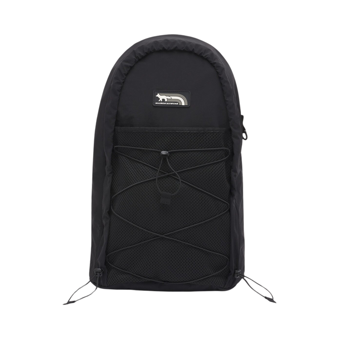 NM05170WQ4034-P199 Maison Kitsune Flash Fox Backpack Black