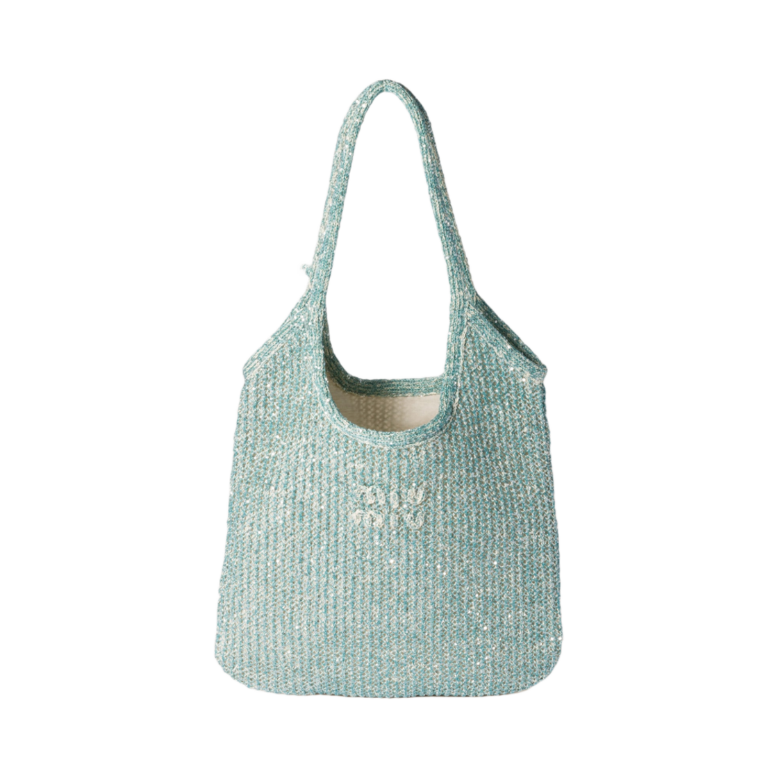 미우 미우 아이비 시퀸 메쉬 백 아니스(Miu Miu Ivy Sequin Mesh Bag Anise) - 1