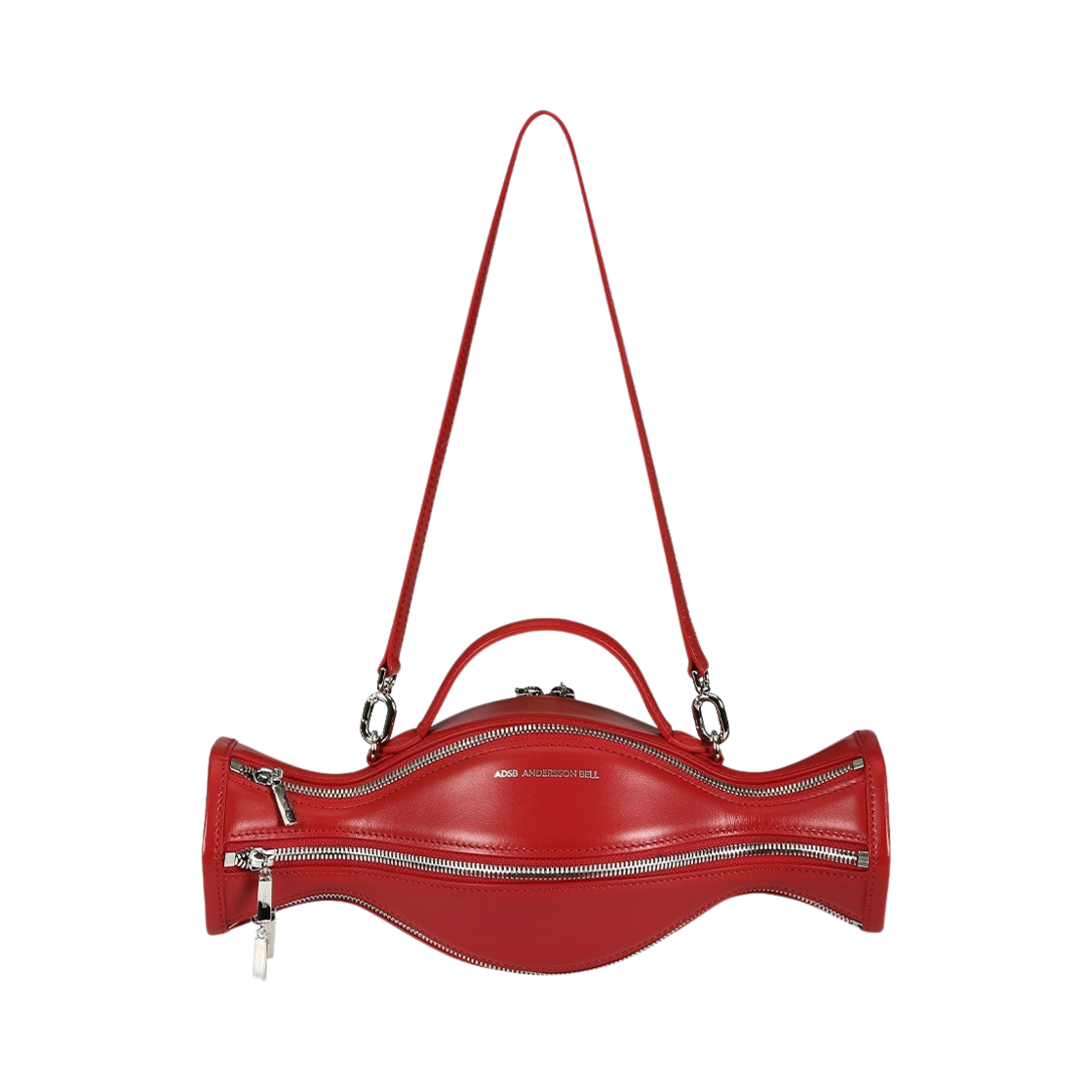aaa392w(RED) ADSB Andersson Bell Medium Vaso Bag Red