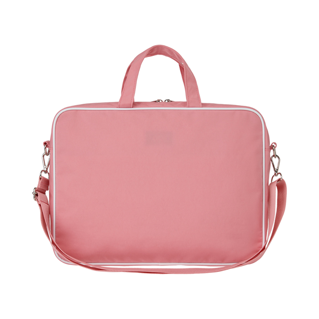 이미스 나일론 집업 포켓 메신저 백 핑크(Emis Nylon Zip Pocket Messenger Bag Pink) - 3
