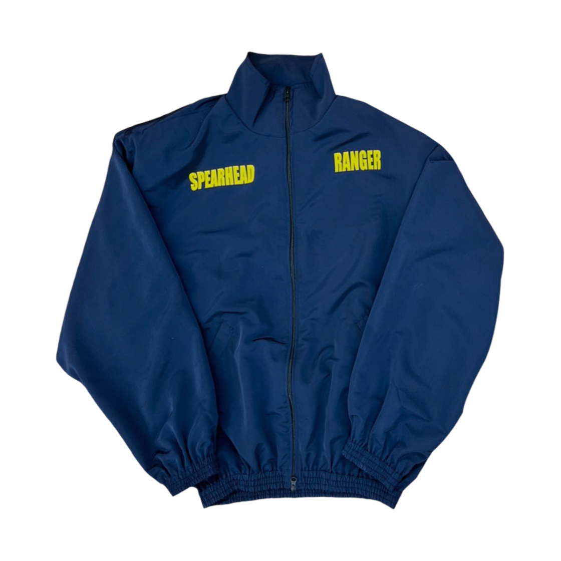 언더마이카 메이건 패디드 숄더 집업 블루종 인디아 잉크 - 23FW(Undermycar Maigan Padded Shoulder Zip-Up Blouson India Ink - 23FW)