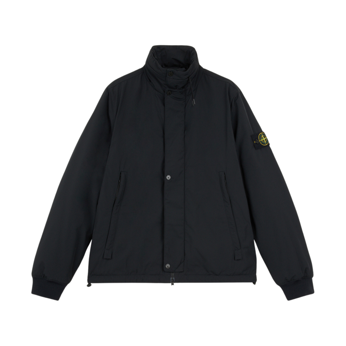 811543726-V0029 Stone Island 43726 Polyester Micro Twill Blouson with Anti Drop Black - 24FW