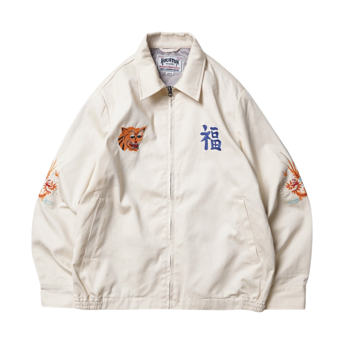 휴스턴 재팬 코튼 베트남 자켓 맵 오프 화이트 51351OW
