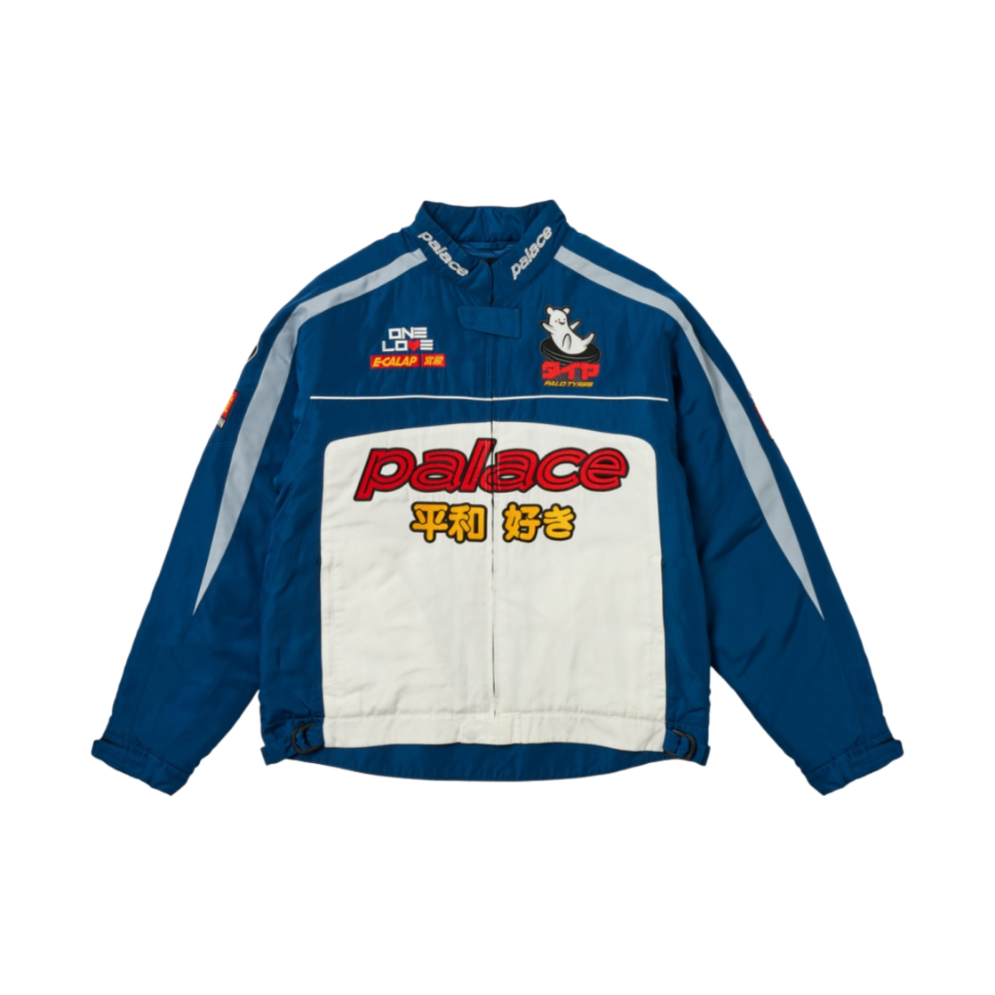 팔라스 패스터 자켓 네이비 화이트 - 24SS(Palace Faster Jacket Navy White - 24SS)