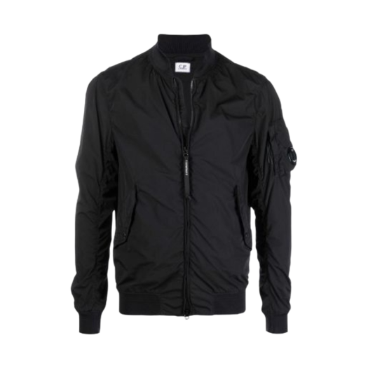 C.P. Company Nycra-R Bomber Jacket Black - 22SS