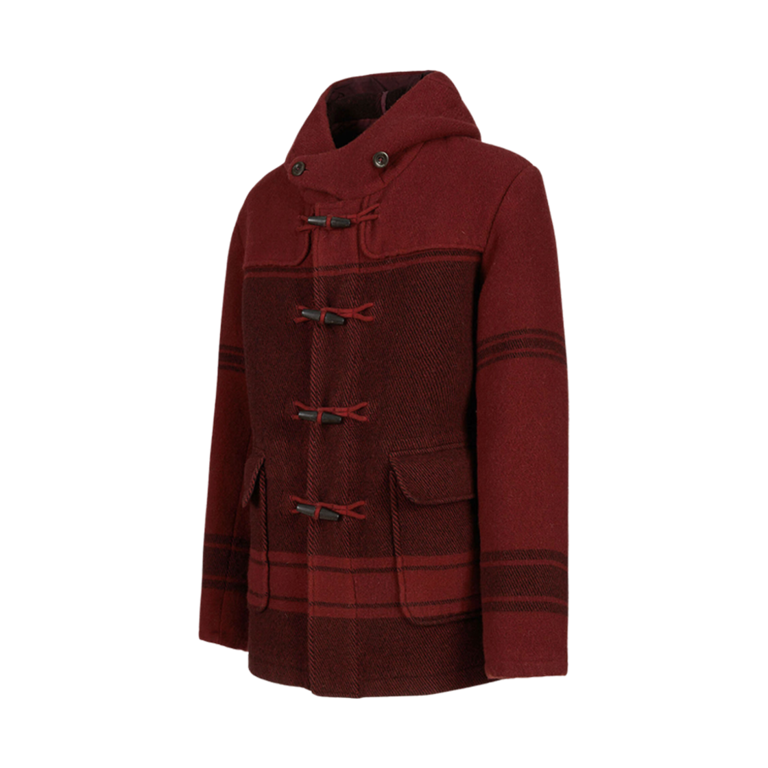 C.P. 컴퍼니 C.P. 더플 가먼트 다이드 코트 케첩 레드 - 23FW(C.P. Company C.P. Duffel Garment Dyed Coat Ketchup Red - 23FW) - 2