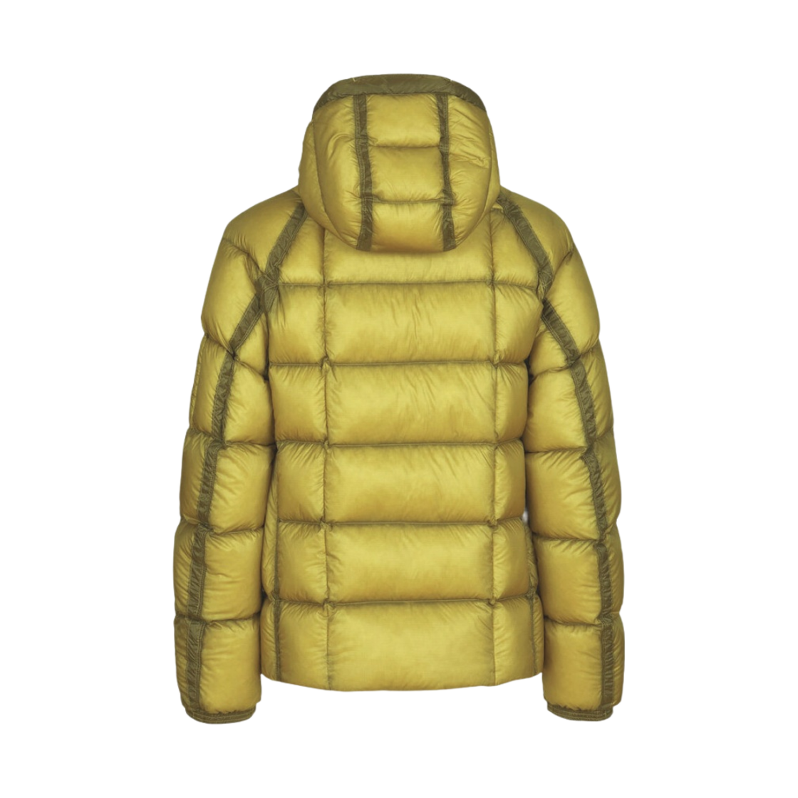 C.P. 컴퍼니 DD 쉘 후드 다운 자켓 골든 팜 옐로우 - 22FW(C.P. Company DD Shell Hooded Down Jacket Golden Palm Yellow - 22FW) - 2