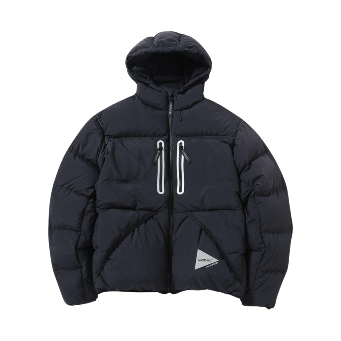 (W) 앤드 원더 x 그라미치 다운 자켓 블랙((W) And Wander x Gramicci Down Jacket Black)