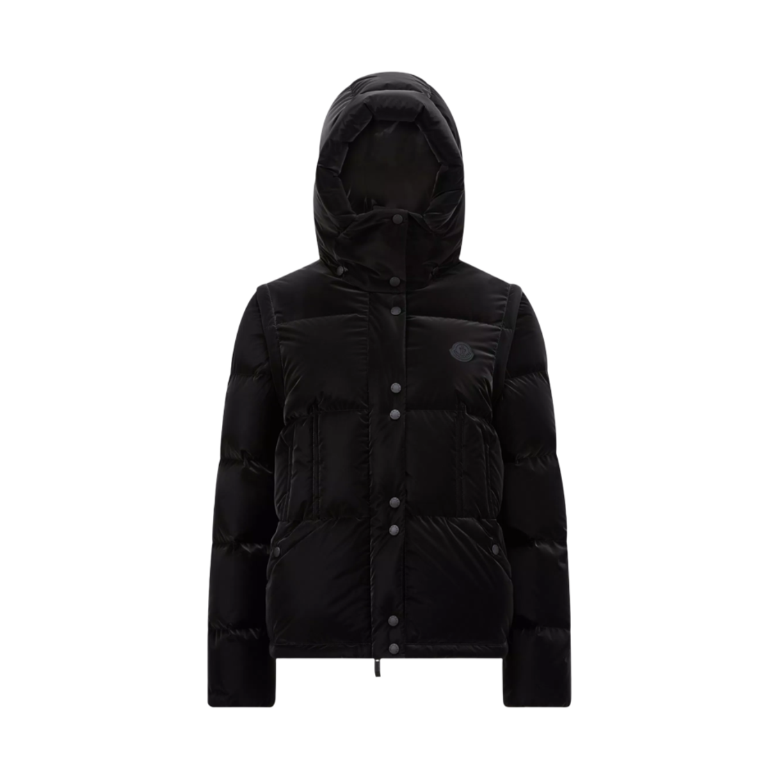 J2-093-1A00020-5970C-999 (W) Moncler Allymes 2-in-1 Down Jacket Black - 24FW