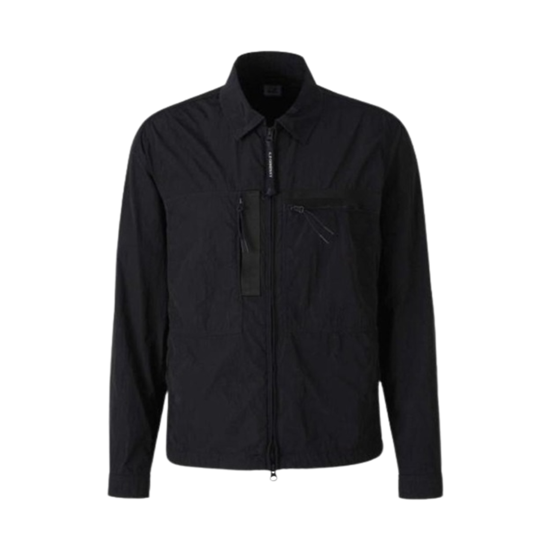 18CMOS092A005904G888 C.P. Company Chrome-R Chest Zip Pocket Overshirt Total Eclipse Blue - 25SS
