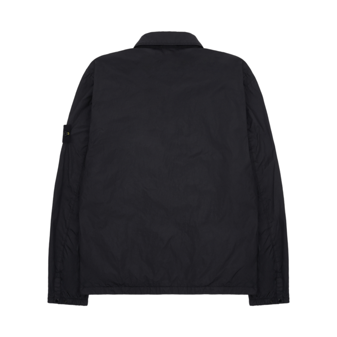 스톤 아일랜드 10523 가먼트 다이드 크링클랩스 오버셔츠 블랙 - 21FW(Stone Island 10523 Garment Dyed Crinkle Reps Overshirt Black - 21FW) - 2