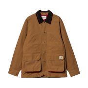 Carhartt WIP Heston Jacket Hamilton Brown Cherry
