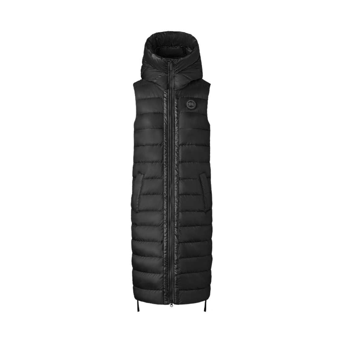 (W) 캐나다 구스 록스보로 베스트 블랙 라벨 블랙((W) Canada Goose Roxboro Vest Black Label Black) - 1
