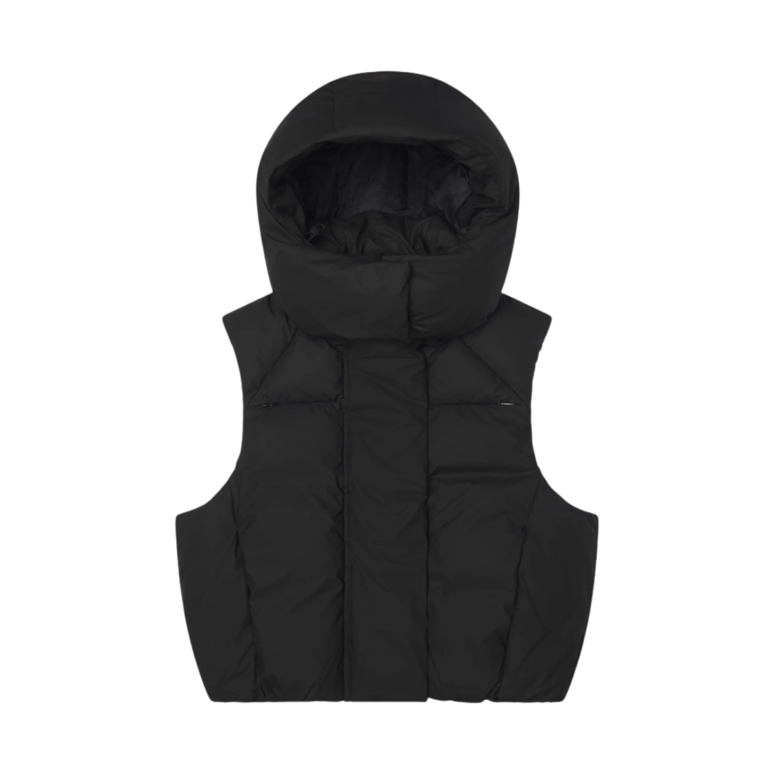 (W) 카이 퍼퍼 베스트 블랙((W) Khy Puffer Vest Black)