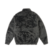 Palace Furry Zip Funnel Coal Grey - 24FW