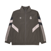 Adidas Real Madrid Originals Track Top Charcoal Grey - US Sizing