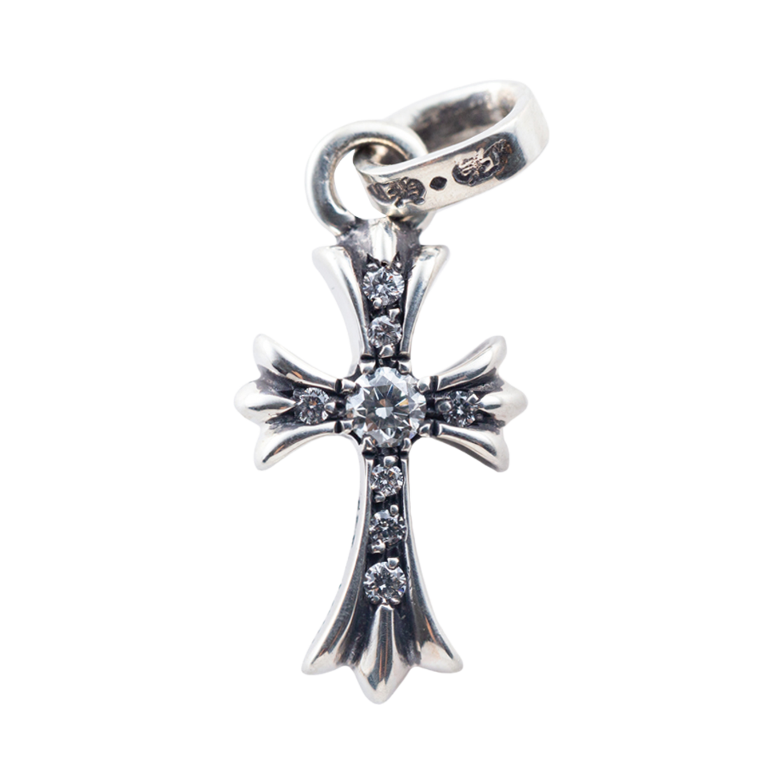 한스룸 크롬하츠 베이비 팻 크로스 참 파베 다이아(Hansroom Chrome Hearts Baby Fat Cross Charm Pave Dia)